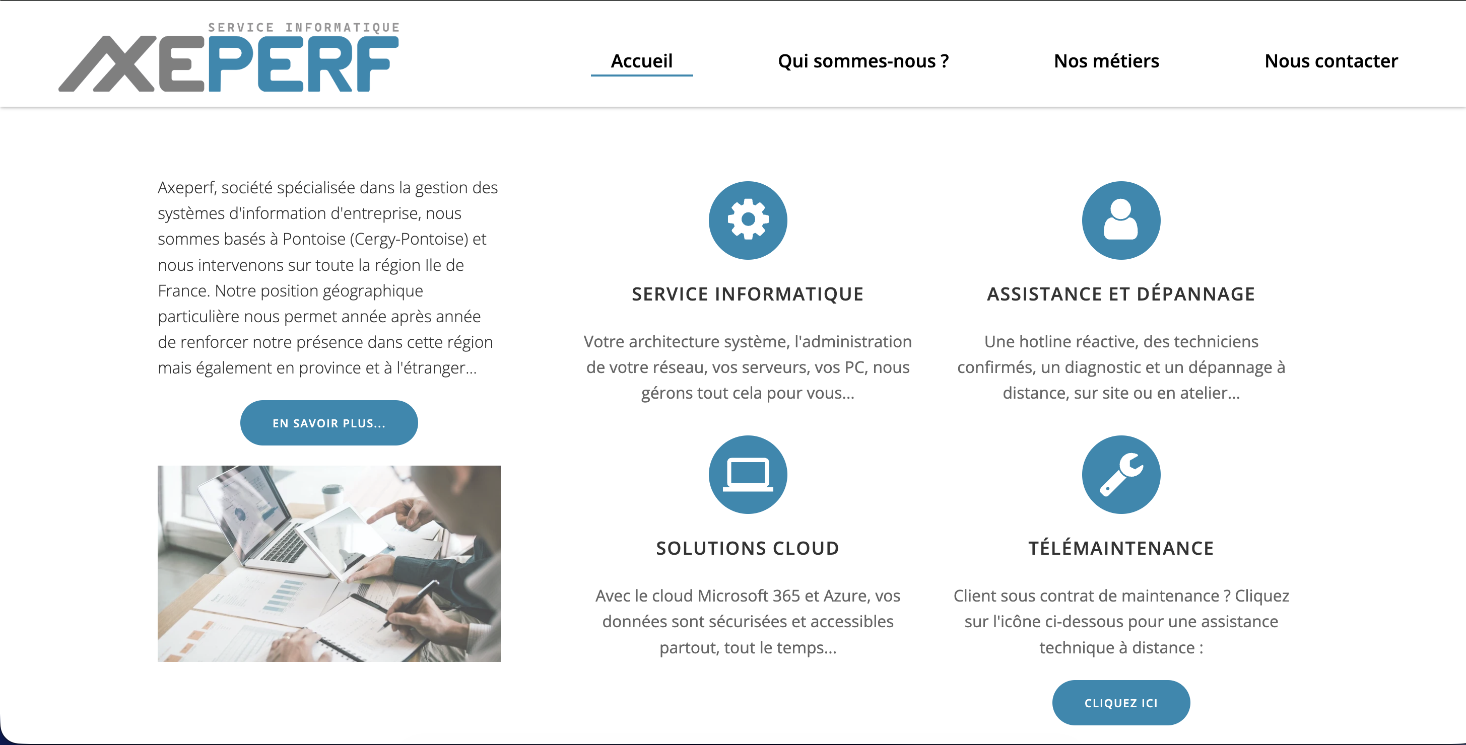Axeperf site — page 2