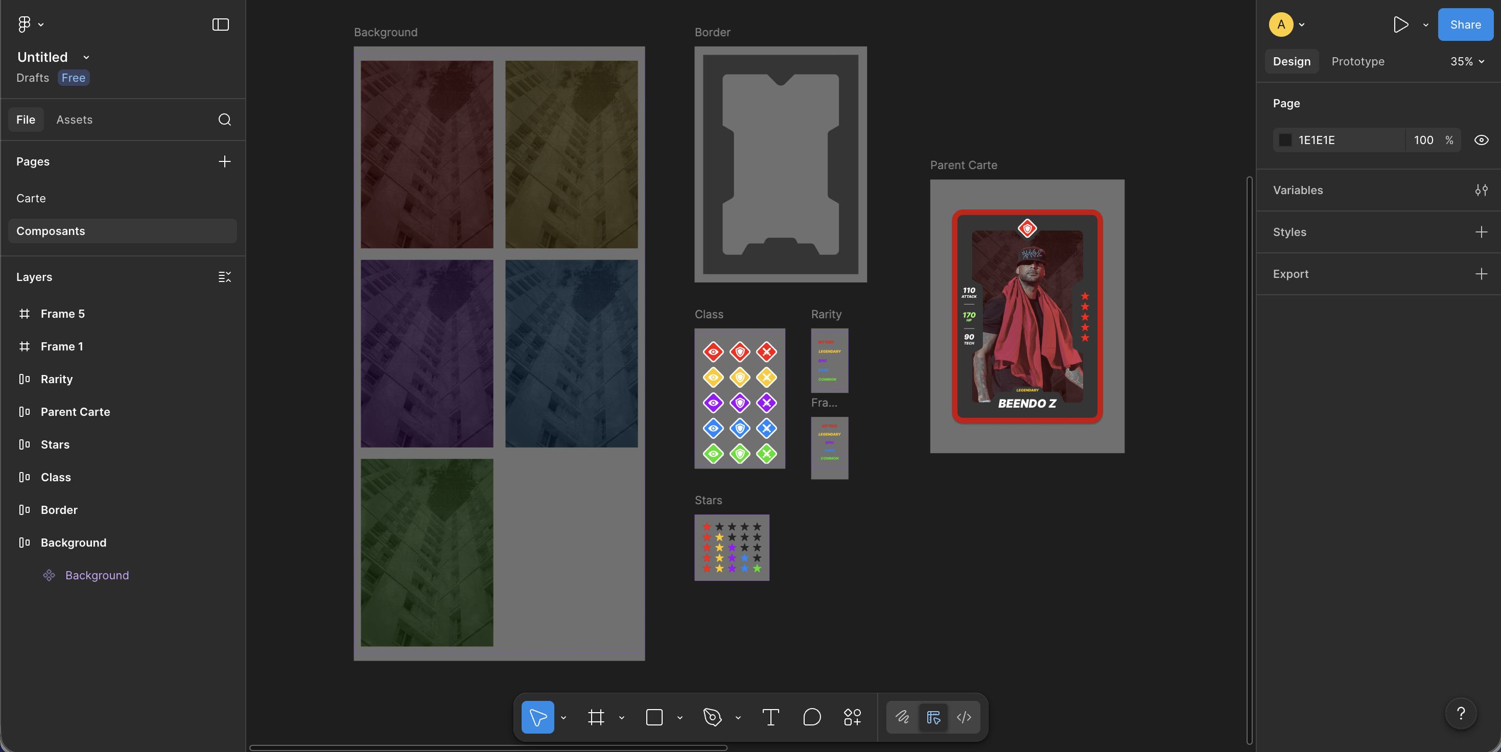 TCG design system